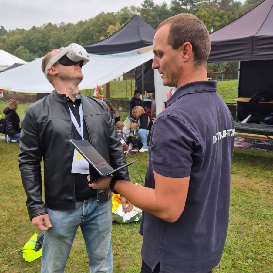 Szkolenie VR na evencie EDURES