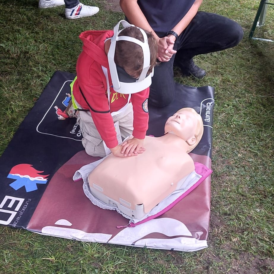 Szkolenie PPOŻ prowadzone przez Fundację EDURES