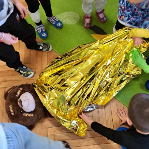 Fundacja Edures - Warsztaty Mały Ratownik w Przedszkolu Publicznym Nr 8 w Opolu